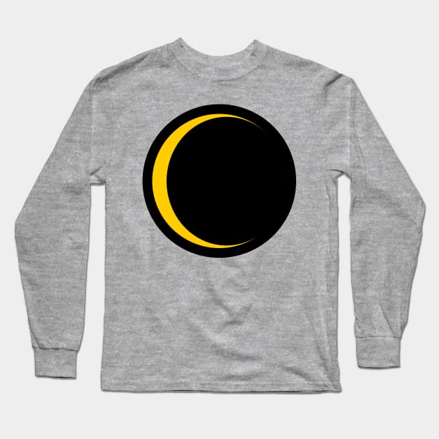 Solar Eclipse Long Sleeve T-Shirt by HMShirts